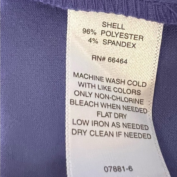 Liz Claiborne NWT Elegant Purple Dress Women’s Size 10 - Picture 6 of 8